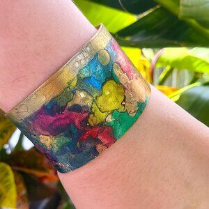 Custom Handmade Cuff Bracelet